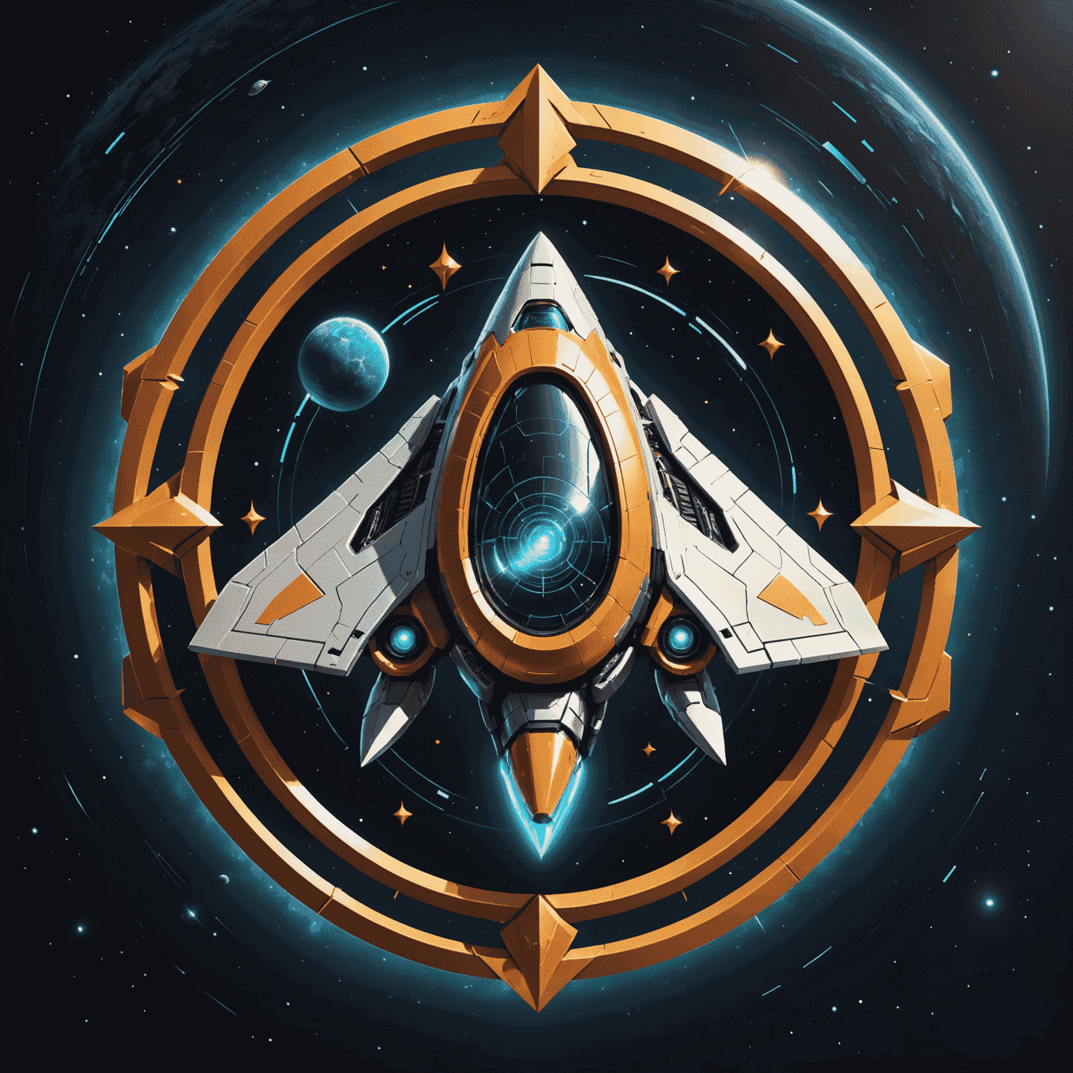 Parsec Game Optimization System and Cross Platform logo featuring a stylized spaceship or parsec symbol