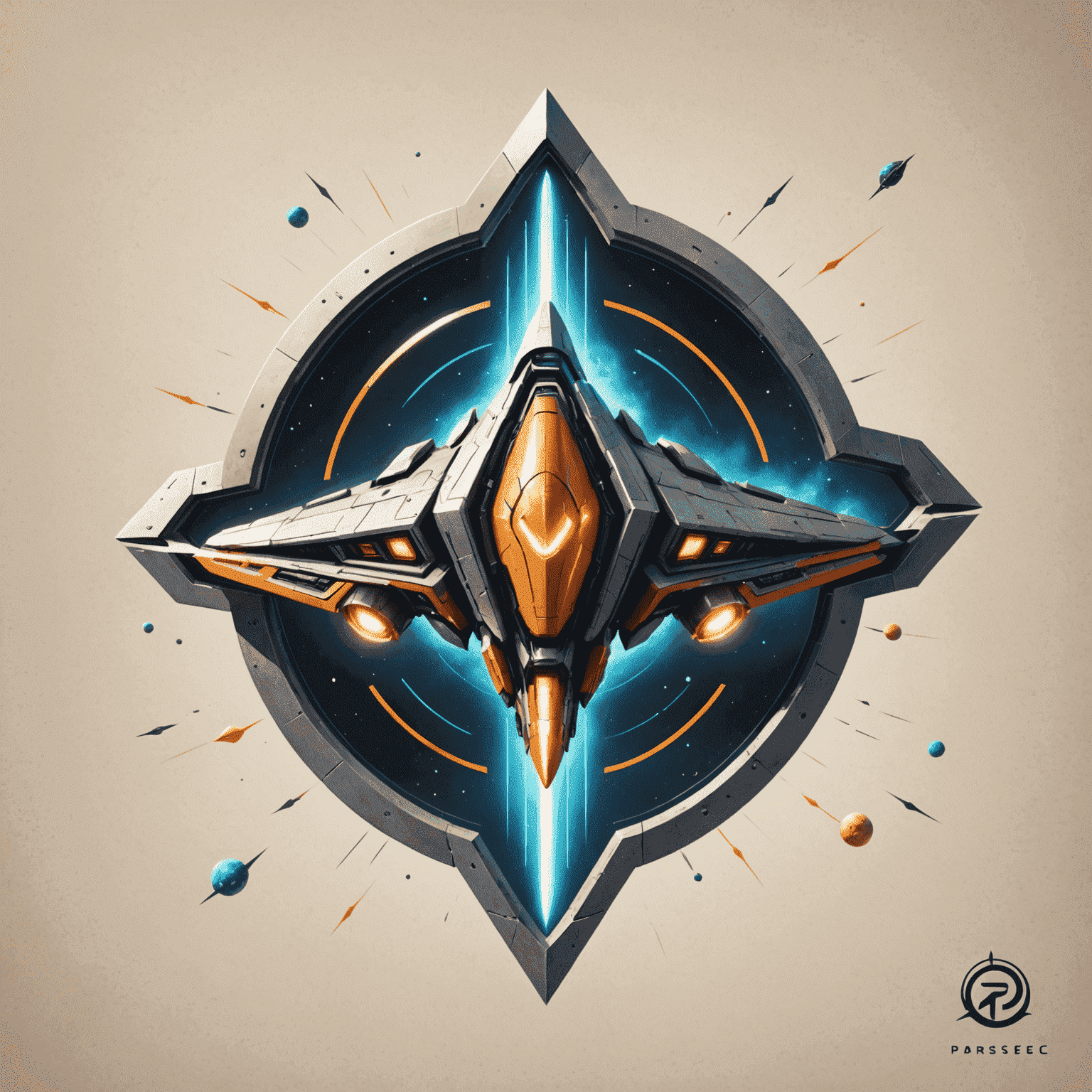Parsec Game Optimization System and Cross Platform logo featuring a stylized spaceship or parsec symbol