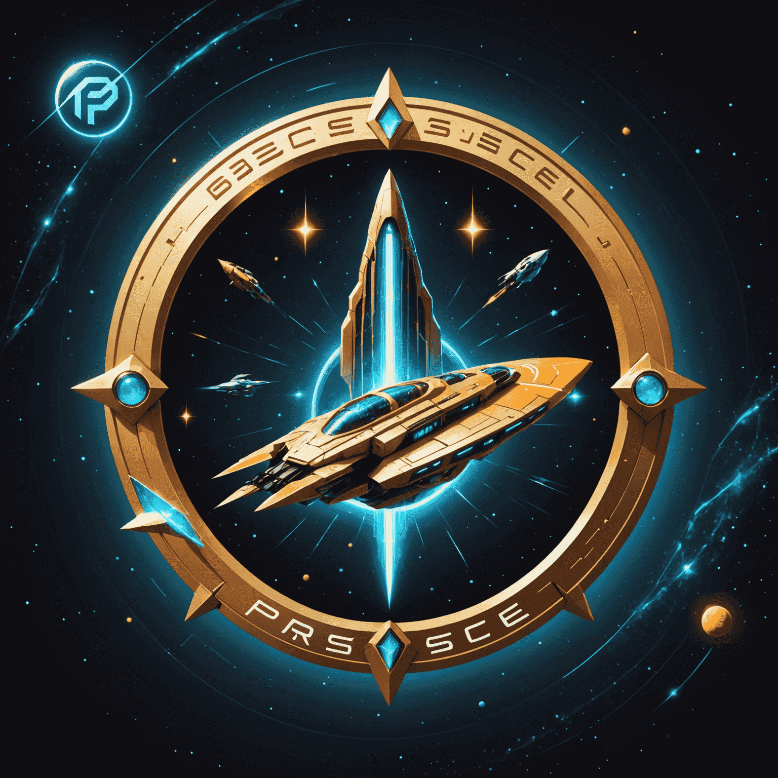Parsec Game Optimization System and Cross Platform logo featuring a stylized spaceship or parsec symbol